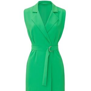 Amanda Uprichard Mini Green Dress